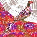 pheasant card