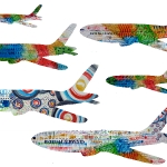 British Airways Aeroplanes Sketch